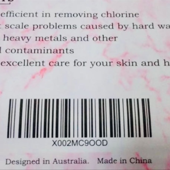 SJ Wave Shower Water-Filter Replacement Cartridge, Pink - New In Box - Picture 8 of 11